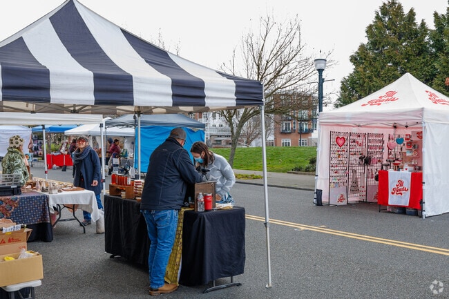 Lake Burien esidents can find many different local treats at the Burien Farmers Market.