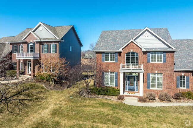 Larger New Traditional homes can be found in the neighborhood surrounding Beaver Creek School.