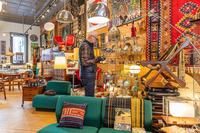 Found sells quality art, artifacts, and antiques from around the world to Northside-Goshen.