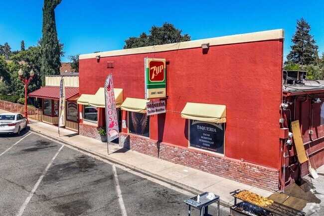 John's Market offers Mexican produce and a taqueria inside.