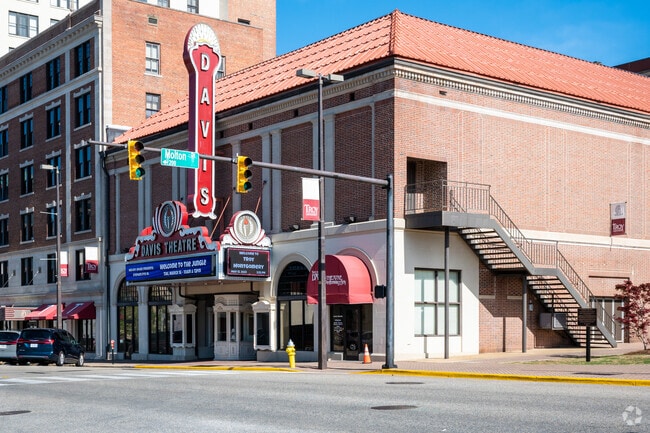 Historic Davis Theater is located in Downtown Montgomery.