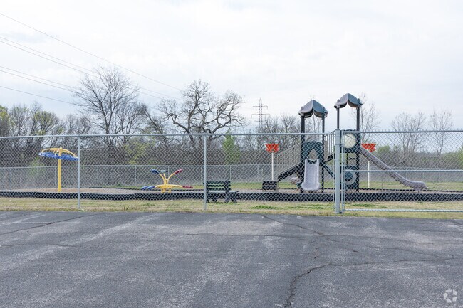 Wells Middle School has a playground on site for students to exercise and play.