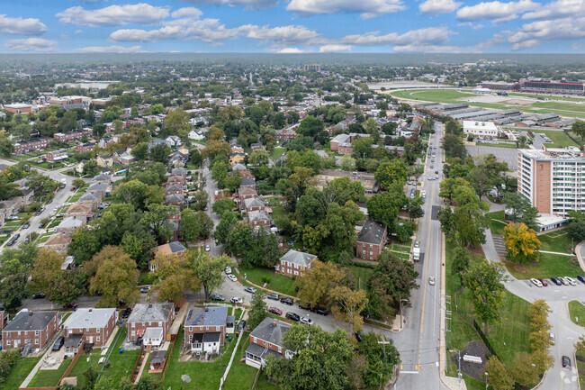 Pimlico Good Neighbors is situated next to Pimlico Racetrack, a notable Baltimore institution.