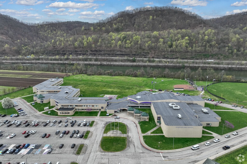 Riverside High School campus boasts impressive sports facilities for various athletic programs.