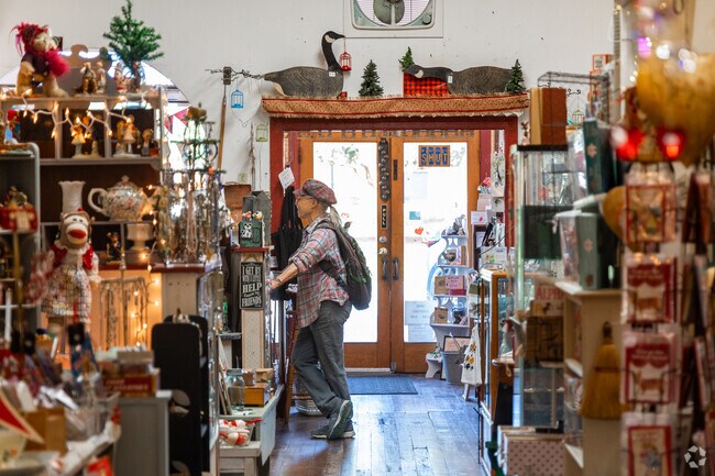 Downtown Niles features antique furniture stores like My Friends and I.