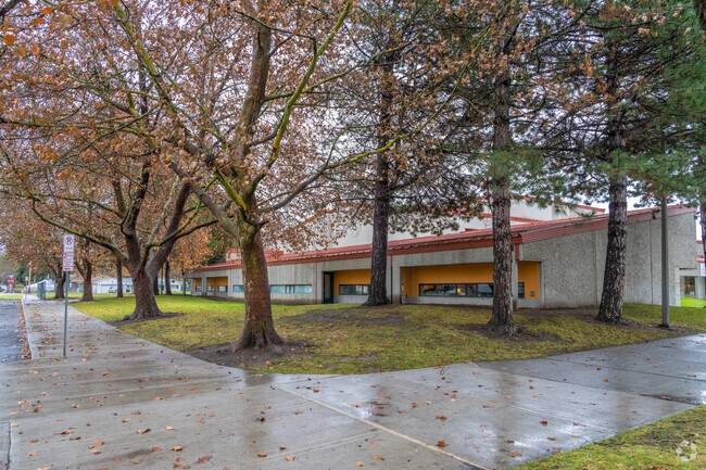 Cooper Elementary is located within a residential neighborhood.