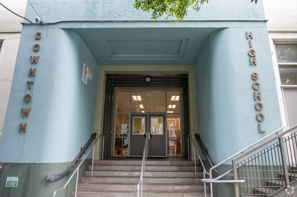 Downtown High School serves students in the Potrero neighborhood.
