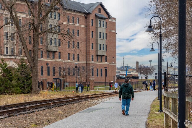 The Heritage Rail Trail offers a convenient paved trail through the center of Grantley.