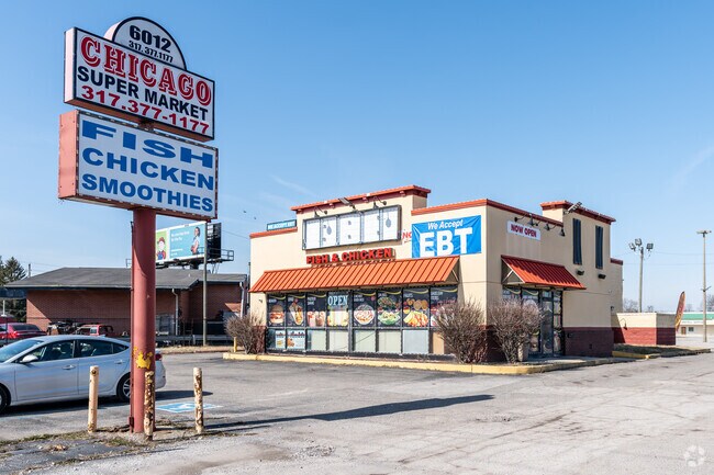 The Chicago Supermarket Fish & Chicken store in Devington has groceries and take-out meals.