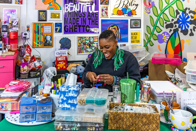 Find the perfect gift and meet the lovely shop owner at J.Riley near Amani.