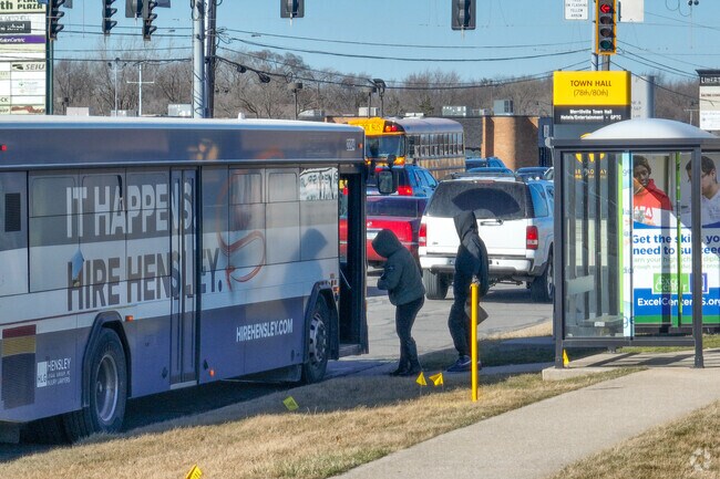A bus that runs down broadway is a perfect form of transportation for residents of Turkey Creek.