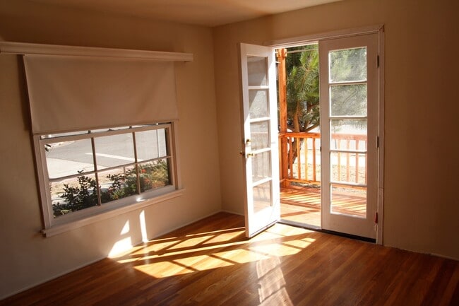 door to deck