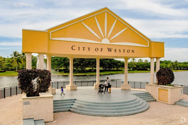 The Ridges neighborhood of Weston, FL is popular with young families.