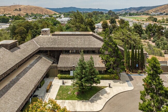 Lindamood Bell Academy sits atop a hill overlooking downtown San Luis Obispo.