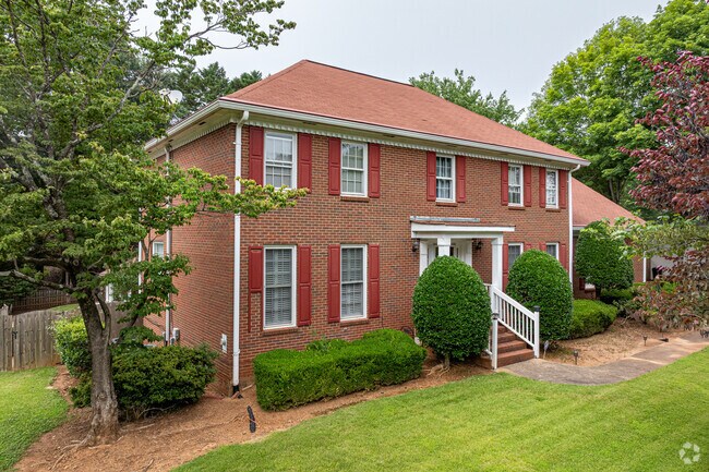 Most homes in Saddle Creek are two-story and have a basement.