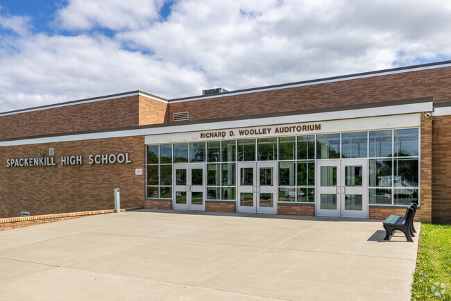92% of students are at least proficient in math at Spackenkill High School.