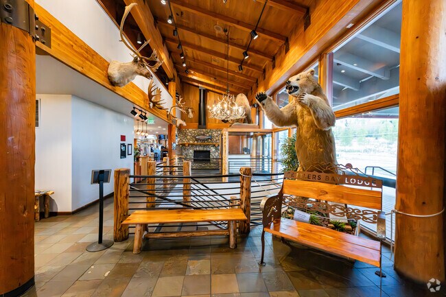 Knik-Fairview restaurant options include th iconically decorated Settlers Bay Lodge.