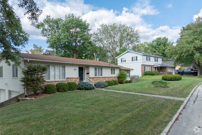 Most homes in Montgomery Hills are older but well maintained.