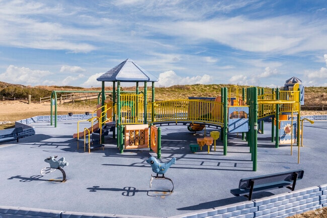 The playground at Little Island Park in the Sandbridge area of Virginia Beach.
