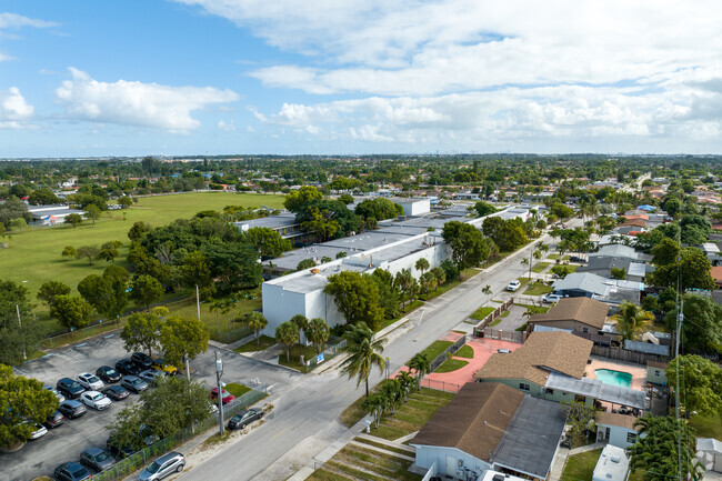 Palm Springs Middle School serves residents and neighboring areas alike.