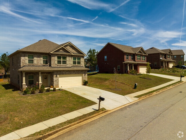 Northpointe Village has new construction of Craftsman style homes.