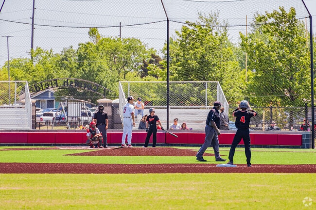 Students love playing baseball at Cornish Baseball Field near Highlander Community South.
