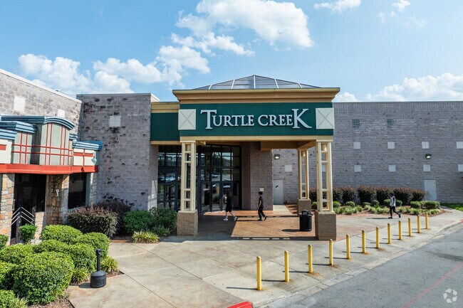Turtle Creek Mall offers residents a shopping center, a food court, and a movie theater.