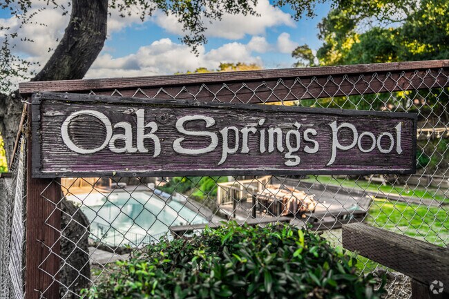 The Oak Springs Pool is perfect for family fun and summer relaxation.