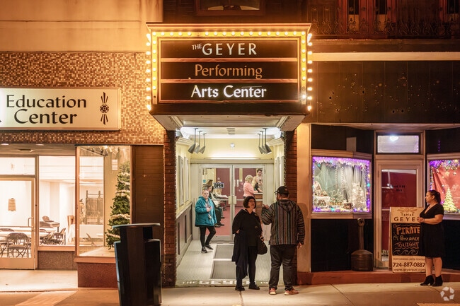 The historic Geyer Performing Arts Center in Scottdale starts to buzz as opening night nears.