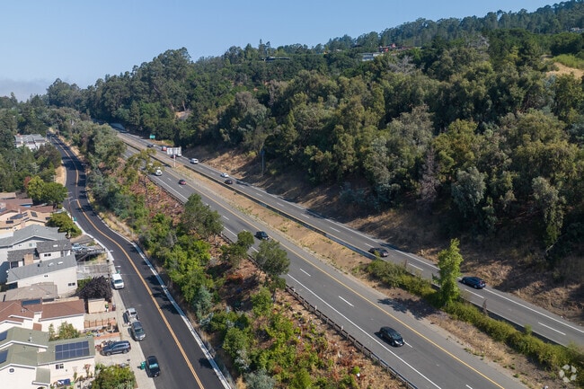 Highway 13 is at the bottom of the hill from Crestmont and offers quick commuting.