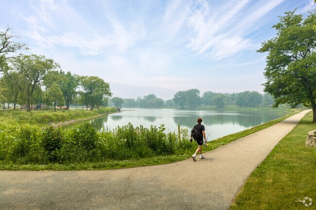 Fabrbrini Park with two lakes is a perfect spot for fishing for High Point Park residents.