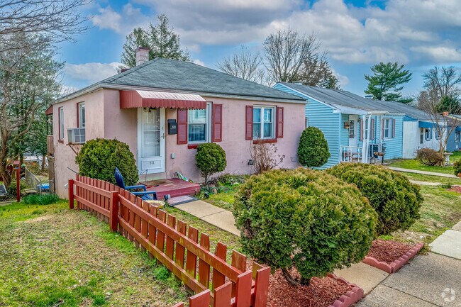Conestoga Heights is home to many colorful bungalows.