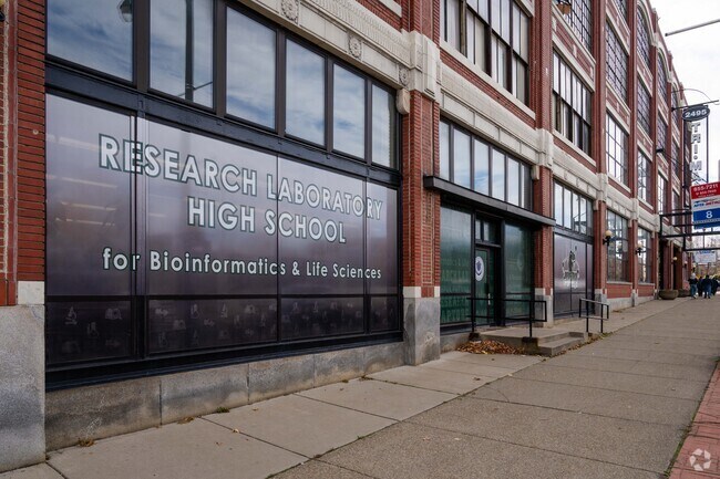 Research Laboratory High School-Bioinformatic, housed in Fillmore-Leroy’s Tri-Main Center, prepares students for careers in science through hands-on learning and medical community partnerships.