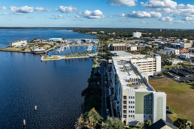 The Gateway at Riverwalk is located on the pristine shores of Lake Monroe.