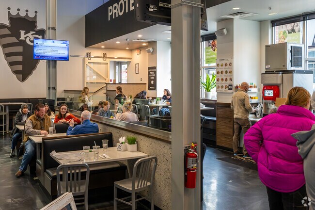 ProteinHouse KC is located in the Power & Light District.