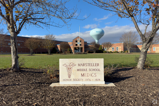 Marsteller Middle School serves the students of Prince William County, Virginia.