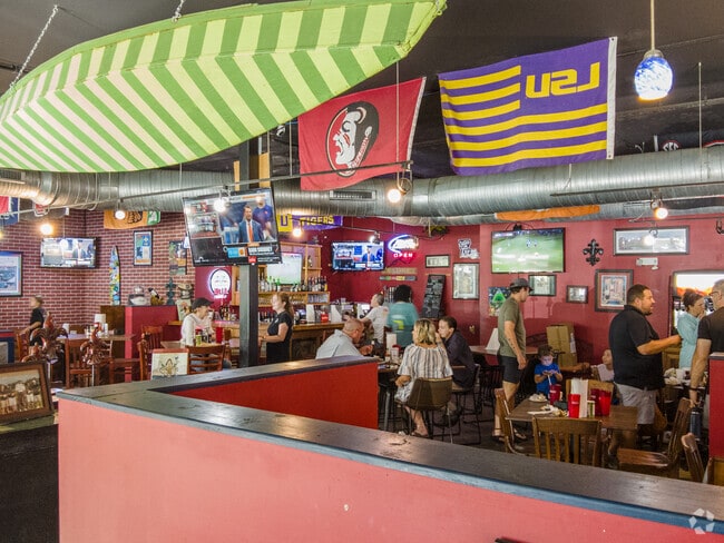 Coosh's is a local favorite for Cajun food and college football in NE Tallahassee.