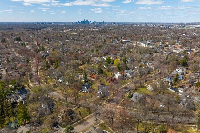 Macalester-Groveland is known for their curvy streets in the Tangletown area.