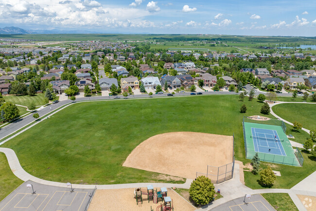 Meiklejohn Elementary School has a baseball field.