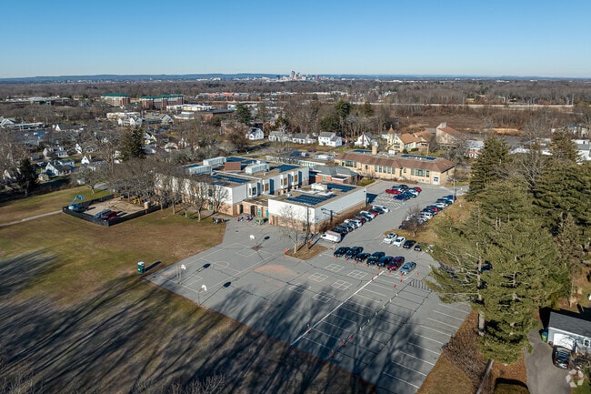 Naubuc School is located at 84 Griswold Street.