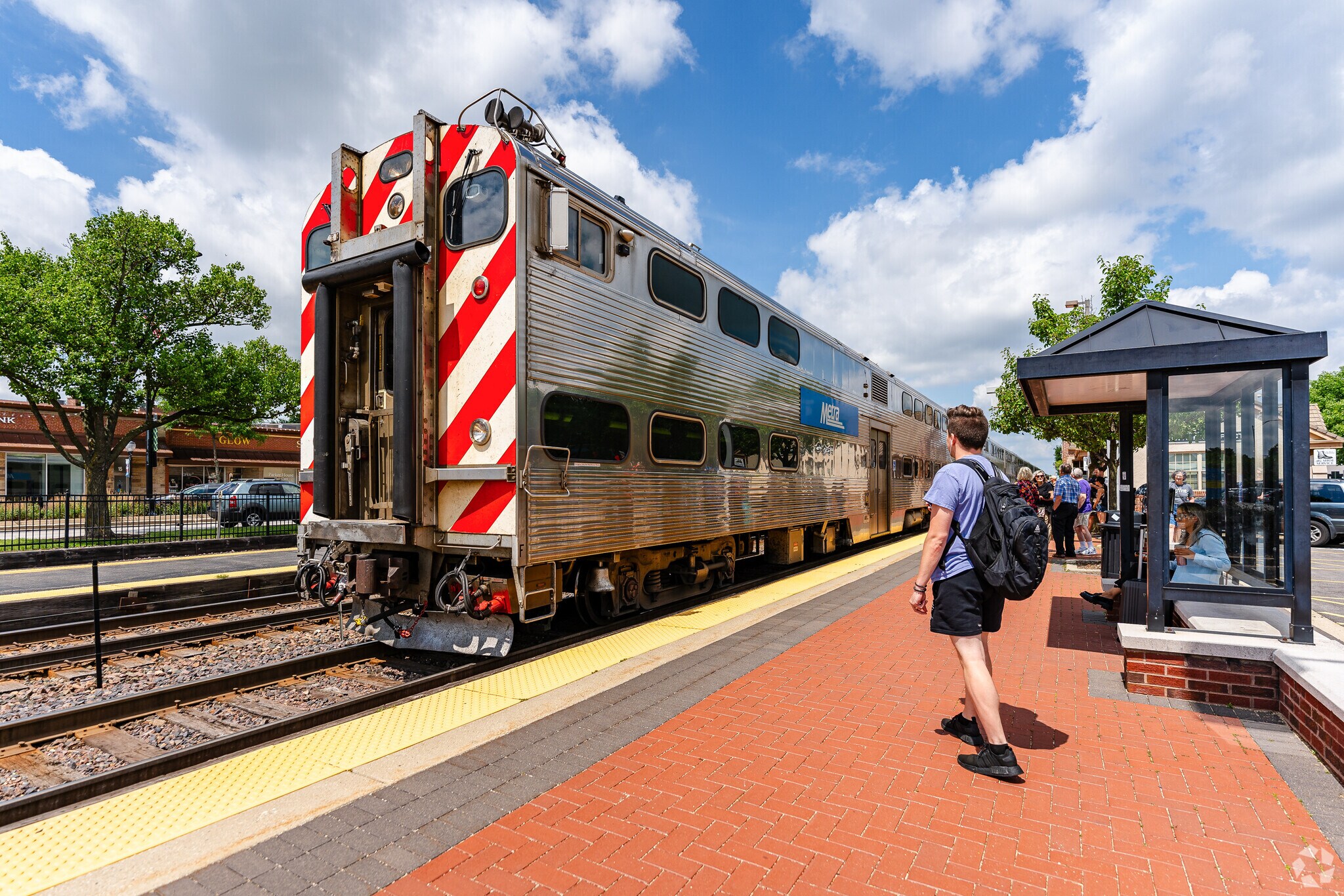 Forest River commuters can hop on the Metra at Mount Prospect or Prospect Heights stations.