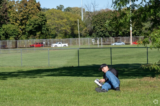 Enjoy the peace and tranquility at Southgate's Simmons Field.