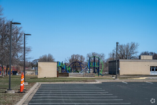 Fair Oaks Elementary School has multiple playgrounds.
