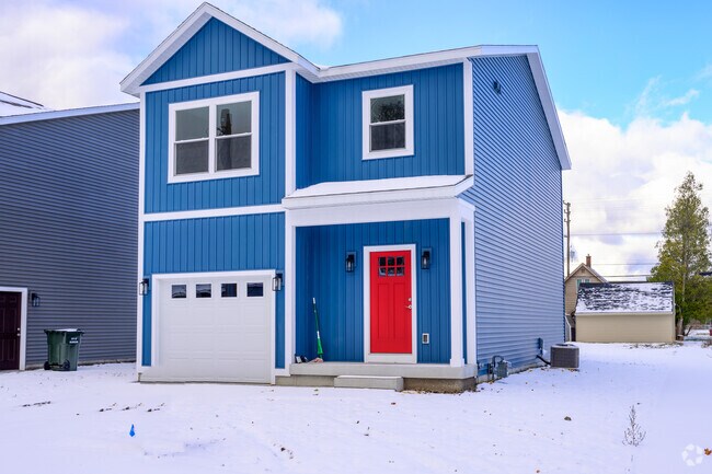 Several new homes have been built recently in Campbell Field.