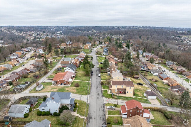 Overbrook is a quiet neighborhood up on a hilly terrain.