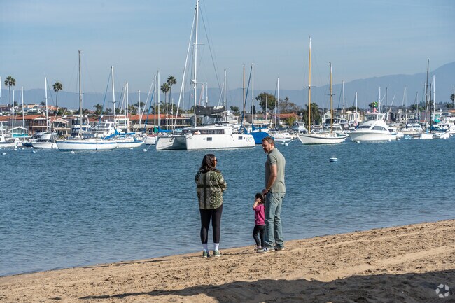 Residents of Balboa Peninsula Point enjoy a relaxed lifestyle by the bay.