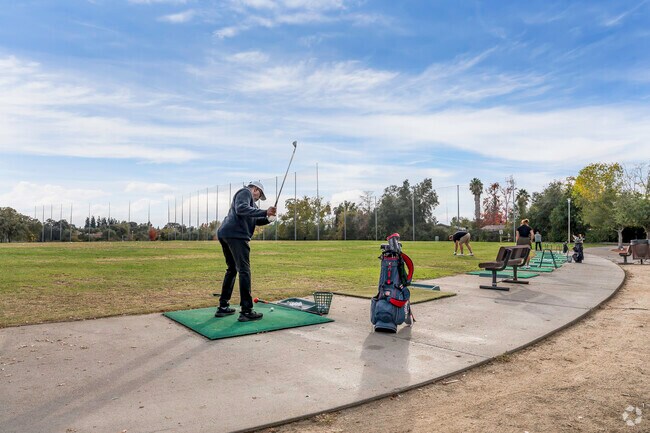 Practice your swing at Cherry Island Golf Course in Elverta.