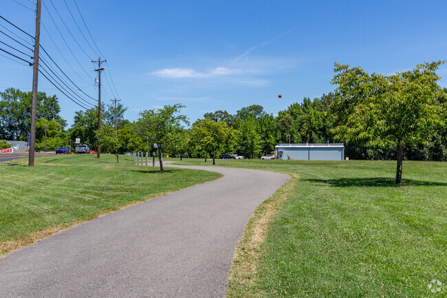 Kenwood Elementary has walking paths for locals to enjoy.