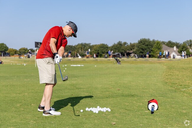 Plantation Golf Club in Frisco offers a stunning course for golf enthusiasts.