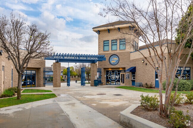 Students are guided toward success at Vista Murrieta High School in Los Alamos Hills.